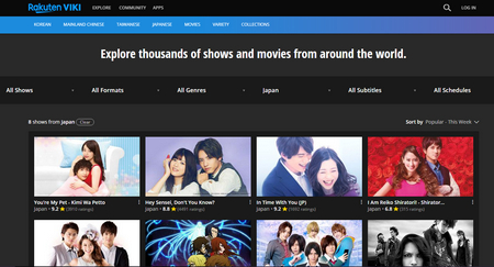 Japanese drama with multilingual subtitles on Viki