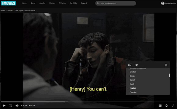 websites to watch english movies with subtitles