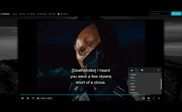 FLEXTOR - Mira películas con subtítulos en inglés