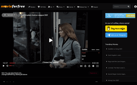 Movieforfree - Watch Movies Online with Subtitles