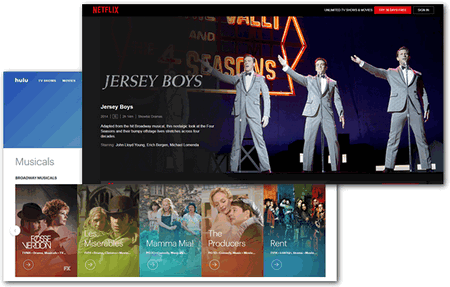 Netflix & Hulu to Watch Musical Movie Online