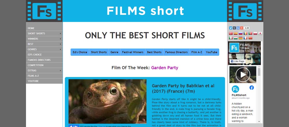Films Short - Where to Watch Oscar Nominated Shorts