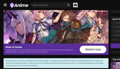 Free Anime Websites To Watch Animes Online