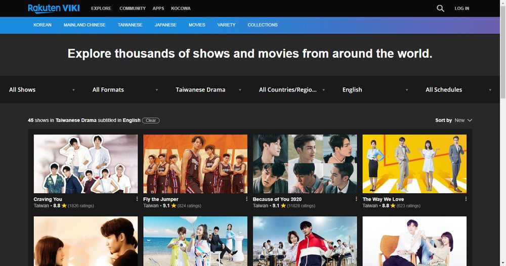 Watch Taiwan Drama on Rakuten Viki