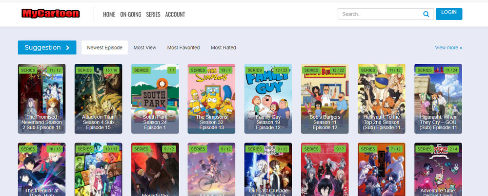 WatchCartoonOnline: Watch Cartoon and Anime Series for Free