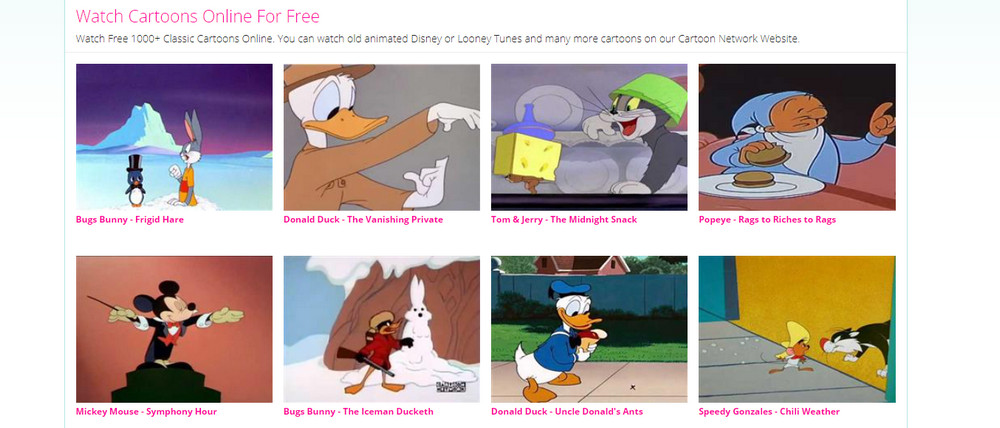 WatchCartoonOnline: Watch Cartoon and Anime Series for Free