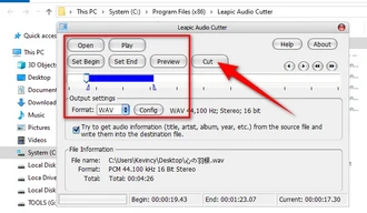 Leapic Audio Cutter