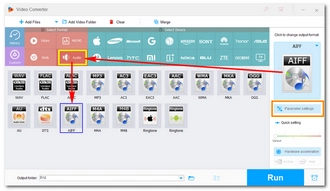 Set Output Option