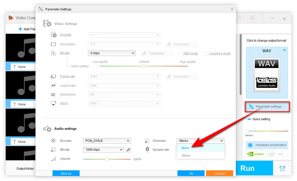 Configure Audio Settings