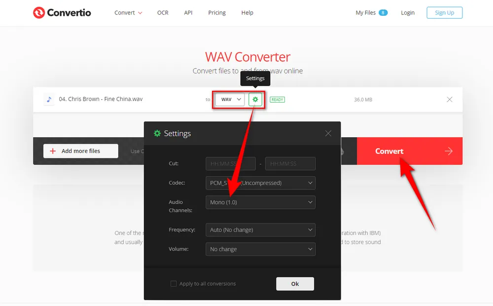 WAV to Mono Converter Online