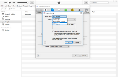 Convert WAV files to MP3 with ITunes
