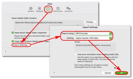Set MP3 Encoder