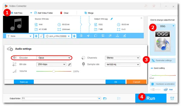 Convert WAV to Opus Free