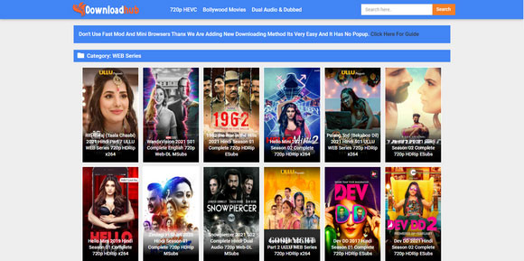 Downloadhub - Indian Web Series Download