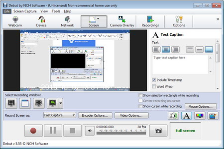 Debut Video Capture Software