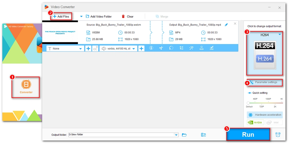 Convert WebM Codec