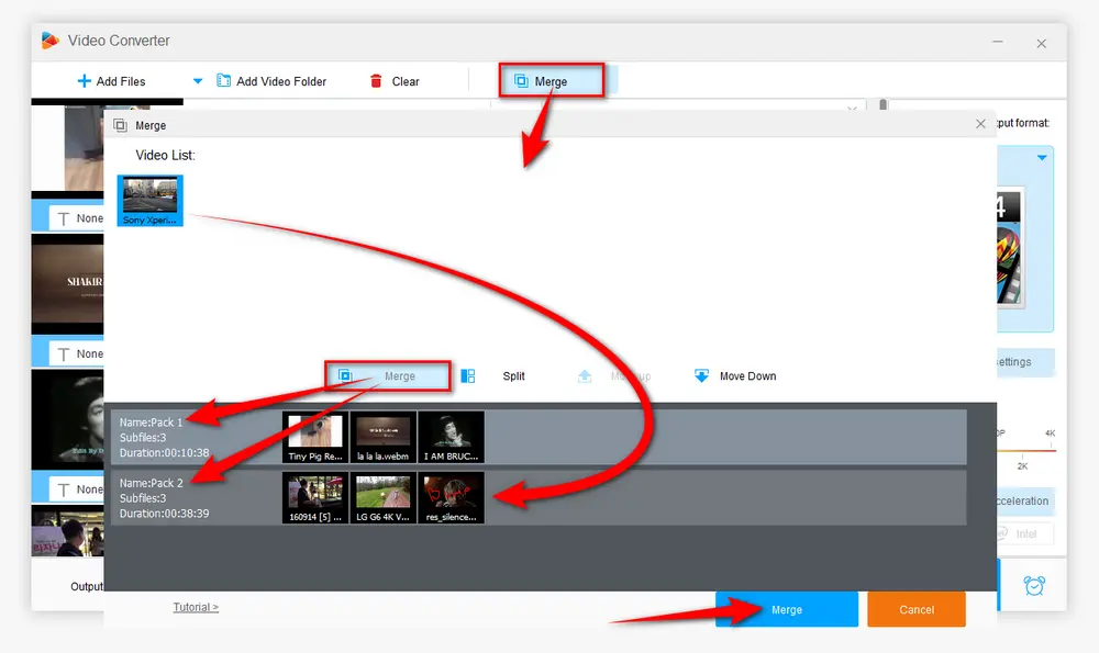 WebM Video Editor - Merging