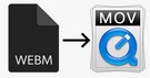 Convert WebM to MOV