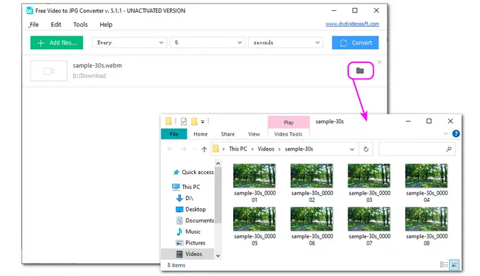 Free Video to JPG Converter