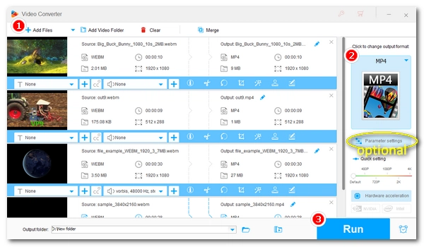 WebM to MP4 Converter Download