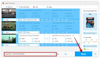 Convert WebM to MPG