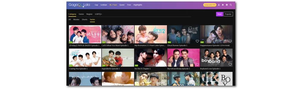 GagaOOLala - Where to Watch BL Dramas for Free