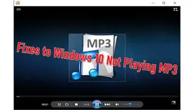 Windows 10 Not Playing MP3