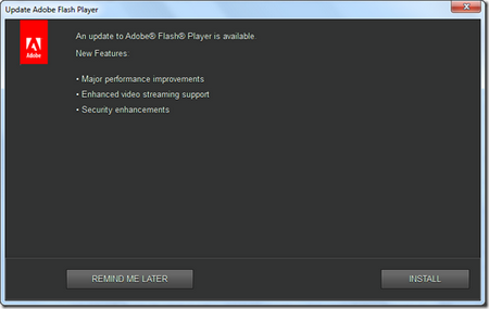 Update the Flash Player