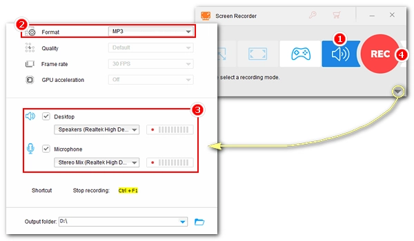 Record Audio in Windows 7