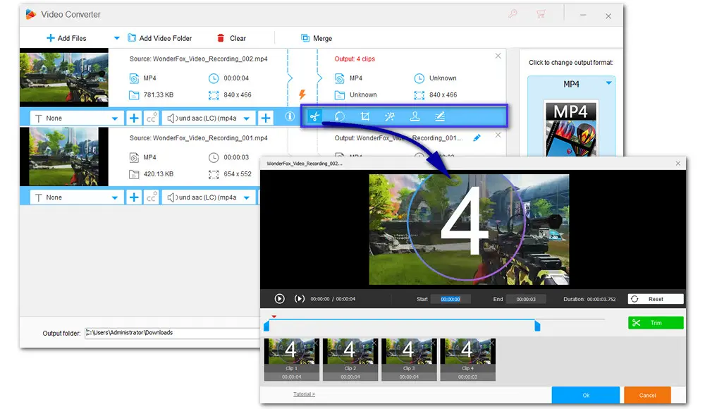 Edit Video after Screen Recording Windows 8