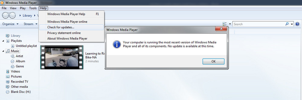 Windows Media Player not burning CDs Windows 10