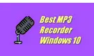 MP3 Recorder Windows 10