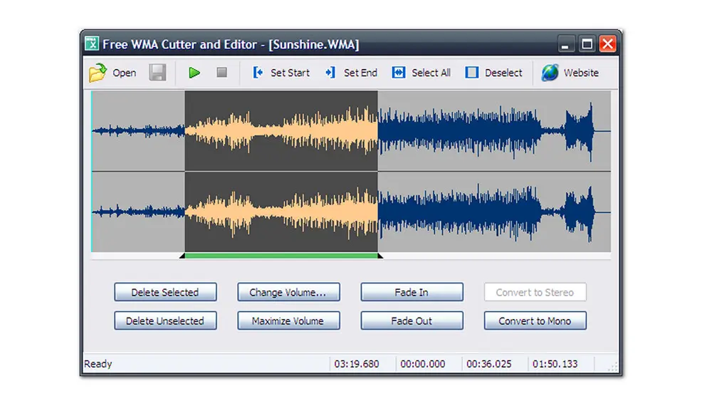 Free Tool Edit Audio WMA