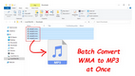 Batch Convert WMA to MP3