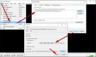 VLC WMV to WebM Conversion