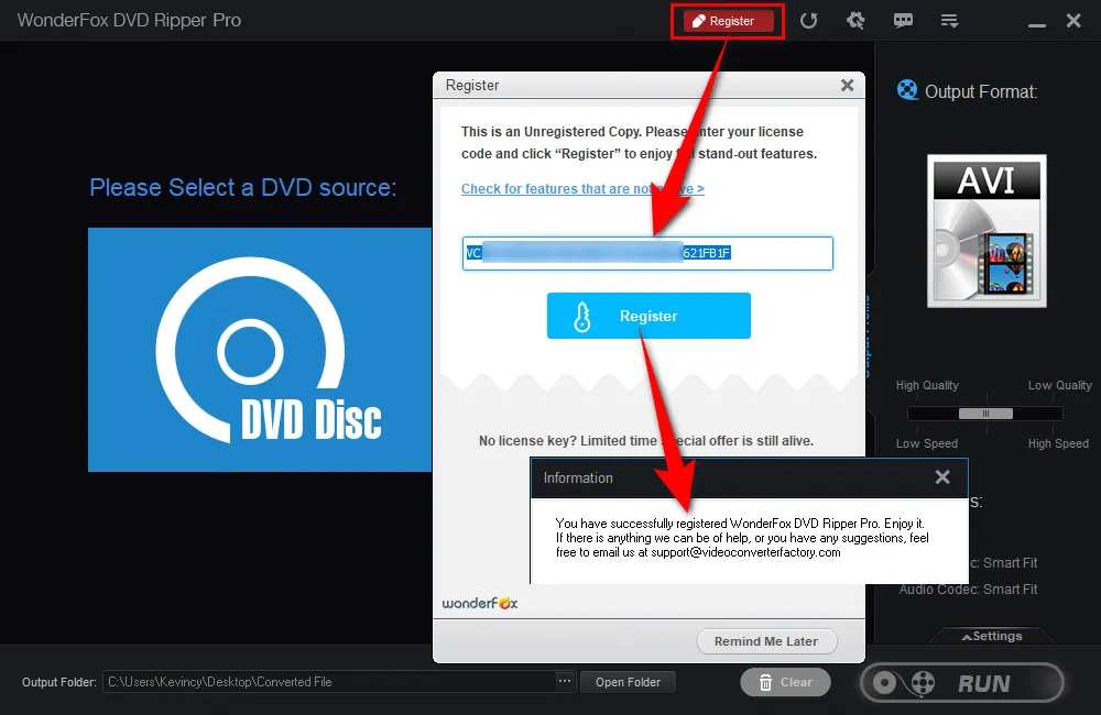 Activate WonderFox DVD Ripper Pro Full Version