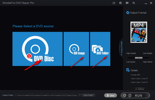 Load DVD Disc into Program