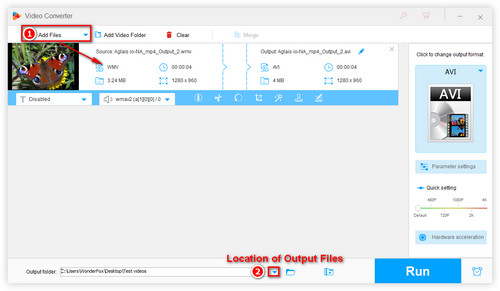 Add your file to the interface