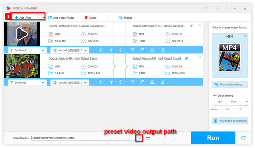 WRF Converter to MP4