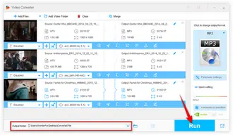 Batch Convert WTV to MP3