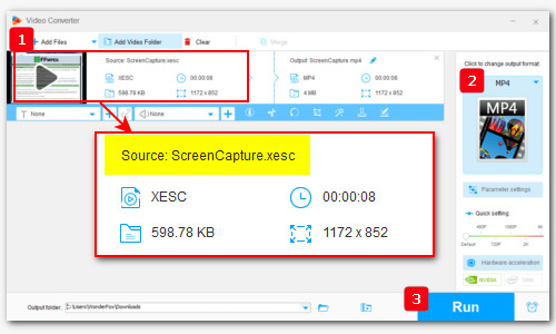 How to Use XESC File Converter