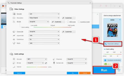 Finish MP4 XviD Conversion 