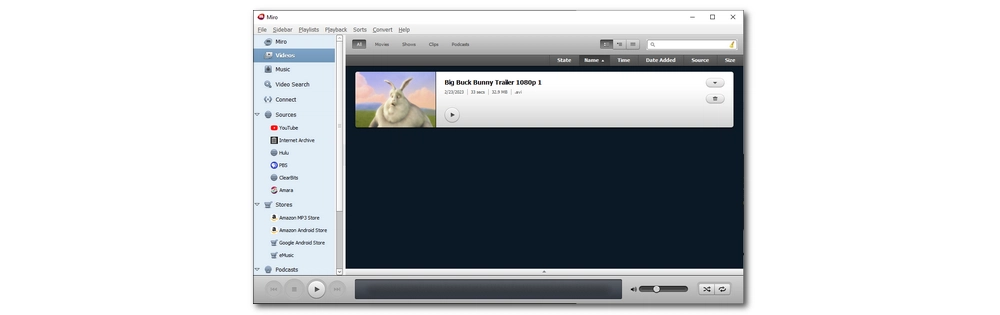 Miro Video Player