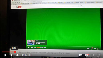 How to Fix the YouTube green screen 