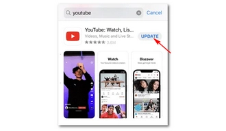 Update the YouTube App