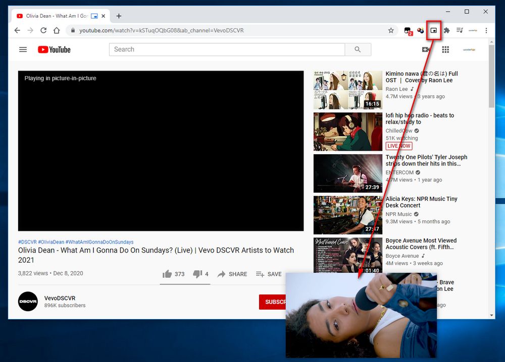 YouTube Picture-in-Picture Extension