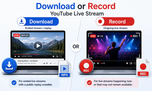 Download or Record YouTube Live Stream