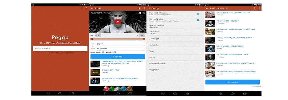 Android download YouTube MP3 