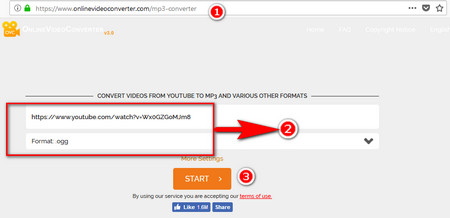 youtube to ogg online converter