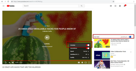 How to Stop YouTube Autoplay 